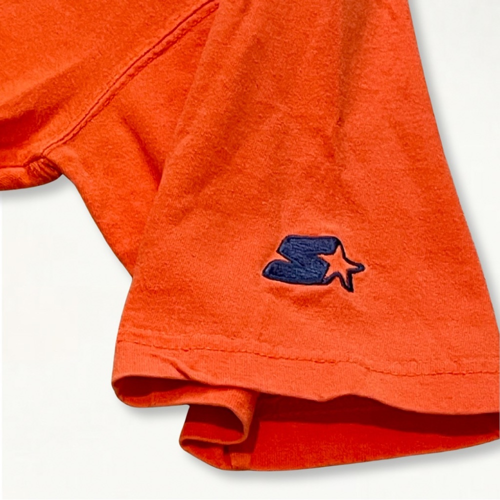 Vintage Y2K 2000s Starter Auburn Tigers Orange Embroidered Collegiate T-Shirt M - Picture 9 of 13